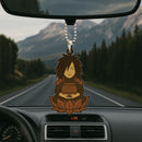 Cute Chibi Madara Mandala Meditating Yoga Lotus Car Ornament Custom Car Accessories Decorations