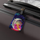 Cute Eevee Pokemon Sleep Night Love You To The Moon Galaxy Luggage Tag