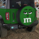 Cute Green Chocolate Candy Girl Jeep Car Spare Tire Cover