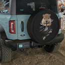 Hamster Peeking 3D Jeep Car Spare Tire Cover
