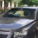 Cute Minion Zip Custom Car Windshield Sunshades