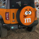 Cute Orange Chocolate Candy Jeep Car Spare Tire Cover