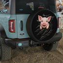 Peeking Pig Car Spare Tire Cover