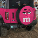 Cute Pink Chocolate Candy Girl Jeep Car Spare Tire Cover