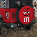 Cute Red Chocolate Candy Jeep Car Spare Tire Cover