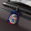 Cute Stitch Frog Icecream Love You To The Moon Galaxy Luggage Tag