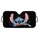 Cute Stitch Zip Custom Car Windshield Sunshades