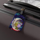 Cute Thanos Love You To The Moon Galaxy Luggage Tag