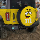 Cute Yellow Chocolate Candy Jeep Car Spare Tire Cover