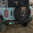 Leopard Cub Peeking 3D Jeep Car Spare Tire Cover