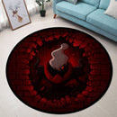 Darkrai Pokemon Break Wall Round Rug