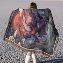 Darkrai Pokemon Japan Style Woven Throw Blanket