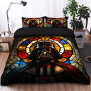 Darth Vader Stained Glass Bedding Set