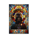 Darth Vader Stained Glass Jigsaw Puzzle