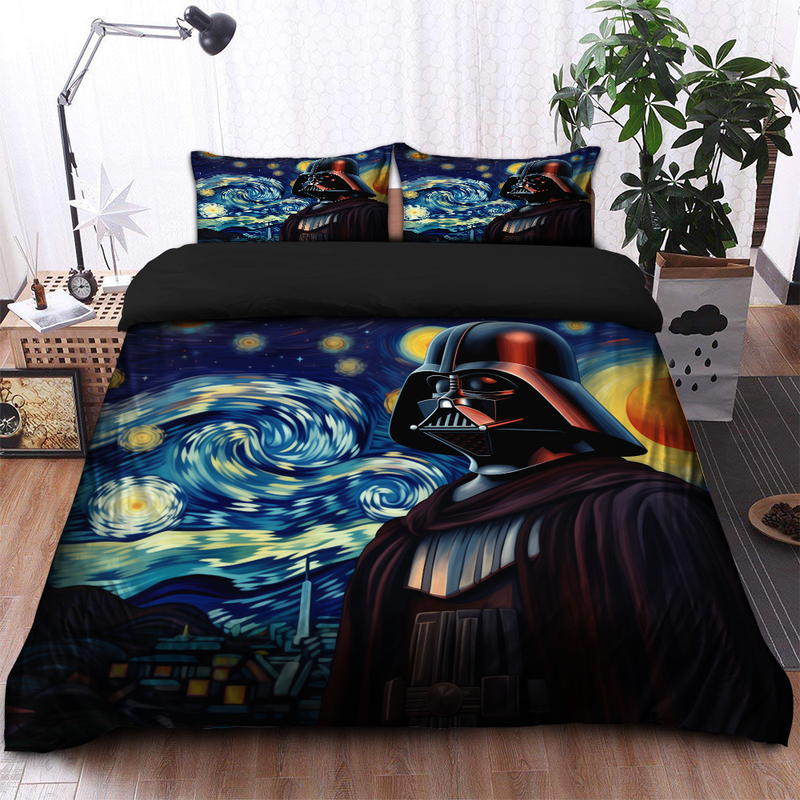 Darth Vader Starry Night Bedding Set