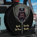 Darth Vader From Star Wars Zip Get In Shit Down Shut Up Hold On Car Spare Tire Cover