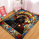 Darth Varder Star War Stained Glass Rectangular Area Rug