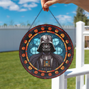 Darth Vader Star War Stained Glass Suncatcher
