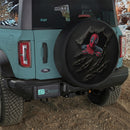 Deadpool Tearing Car Spare Tire Cover