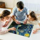 Death Star Starry Night Jigsaw Puzzle