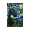 Death Star Starry Night Jigsaw Puzzle