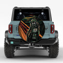 Death Vader Screaming Art Style Car Spare Tire Cover