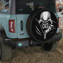 Darth Vader Hide Unzipped Jeep Car Spare Tire Cover