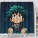 Deku My Hero Academia Anime Shower Curtain