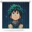 Deku My Hero Academia Anime Shower Curtain