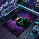 Deku My Hero Academia Galaxy Rectangular Area Rug