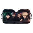Deku Todoroki Uraraka Bakugo My Hero Academia Car Auto Sunshades
