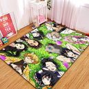 Demon Slayer Characters Rectangular Area Rug