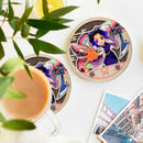 Demon Slayer Shinobu Kocho Ceramic Decor Coaster - Gift Idea