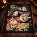 Demon Slayer Anime Rectangular Area Rug