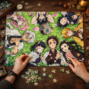 Demon Slayer Characters Rectangle Jigsaw Puzzle