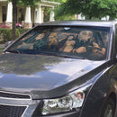 Demon Slayer Kimetsu no Yaiba Characters Funny Car Auto Sunshades