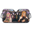 Demon Slayer Kimetsu no Yaiba Characters Car Auto Sunshades
