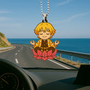 Demon slayer Agatsuma Zenitsu Car Ornament Custom Car Accessories Decoration
