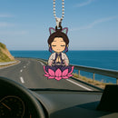Demon Slayer Kocho Shinobu Car Ornament Custom Car Accessories Decoration