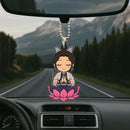 Demon Slayer Kocho Shinobu Car Ornament Custom Car Accessories Decoration