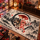 Denji x Power Chainsaw Man Japan Ink Style Rectangular Area Rug