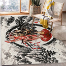 Denji x Power Chainsaw Man Japan Ink Style Rectangular Area Rug