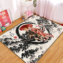 Denji x Power Chainsaw Man Japan Ink Style Rectangular Area Rug