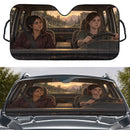 Dina x Ellie Williams The Last Of Us Part II Custom Car Windshield Sunshades