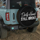 Dirty Hands Still Broke Car Spare Tire Cover