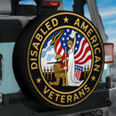 Disabled American Veterans Car Spare Tire Cover