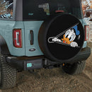 Donal Duck Unzipped Jeep Car Spare Tire Cover