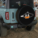 Looney Tunes Daffy Duck Unzipped Jeep Car Spare Tire Cover