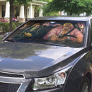 Donquixote Doflamingo X Sir Crocodile One Piece Car Auto Sunshades