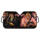 Donquixote Doflamingo X Sir Crocodile One Piece Car Auto Sunshades